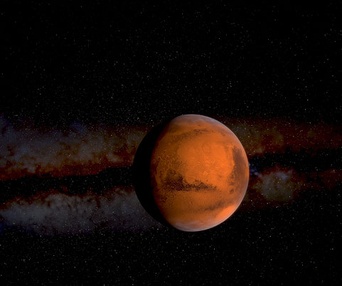 Scène du film À la conquête de Mars