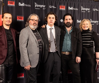 Première du film Le plongeur aux 41e Rendez-vous Québec Cinéma (RVQC)