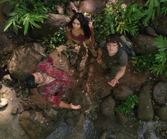 Une scène du film Journey 2: The Mysterious Island