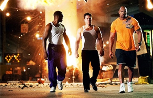 Une scène du film Pain and Gain