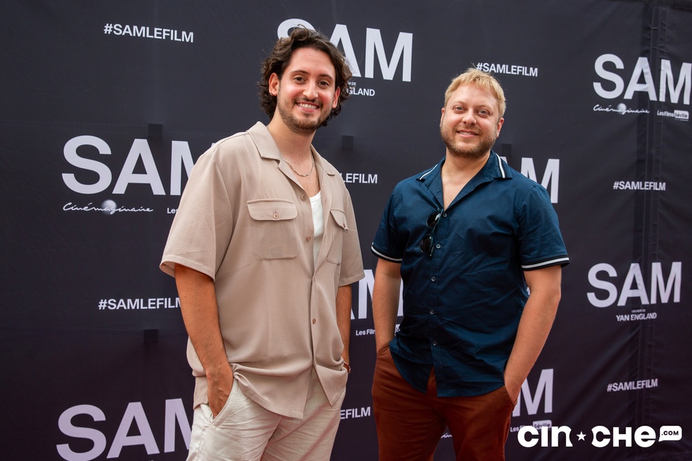 Sur le tapis rouge du film Sam