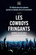 Affiche du film Les Cowboys Fringants - Québec/14/01/2023 - Le film concert-événement