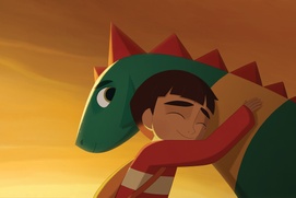 Une scène du film My Father's Dragon