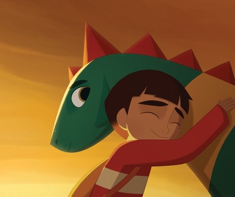 Une scène du film My Father's Dragon