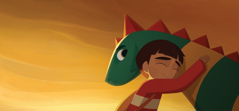 Une scène du film My Father's Dragon