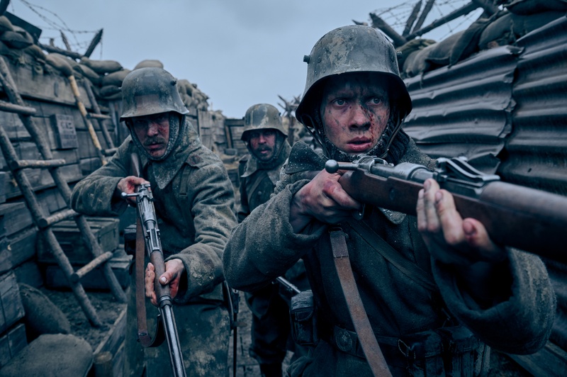 Une scène du film All Quiet on the Western Front