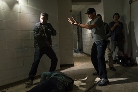 Une scène du film Mile 22