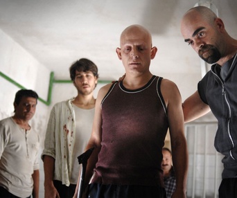 Une scène du film Cell 211