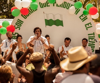 Une scène du film Escobar: Paradise Lost