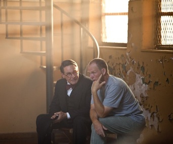 Sur le plateau du film 42