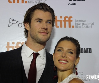 Sur le tapis rouge du film Rush