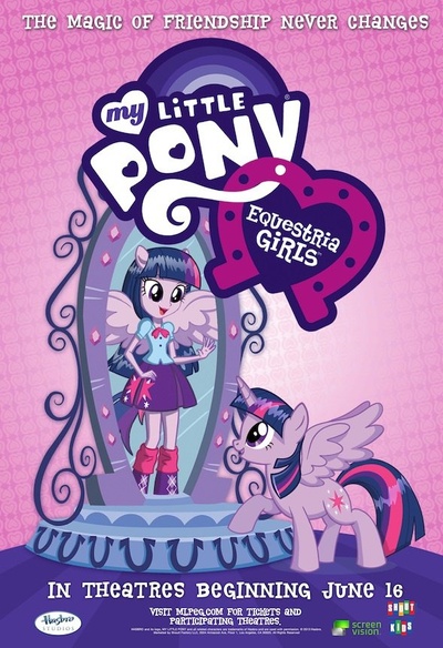Affiche du film My Little Pony: Equestria Girls