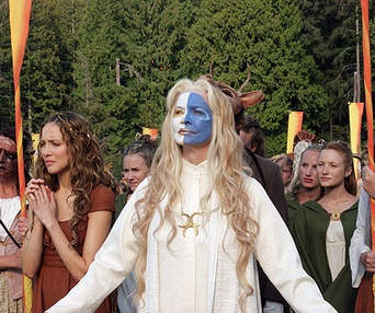 Scène du film The Wicker Man
