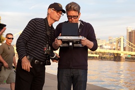 Sur le plateau du film Jack Reacher Sur le plateau du film Jack Reacher