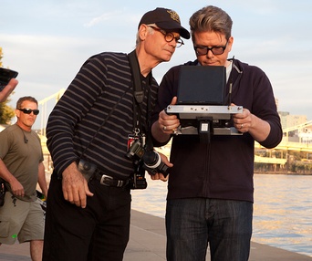 Sur le plateau du film Jack Reacher