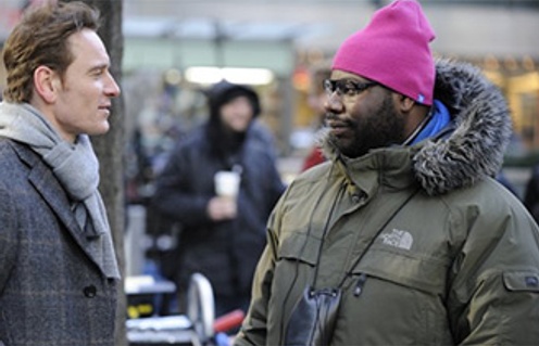Michael Fassbender et Steve McQueen sur le plateau de Shame