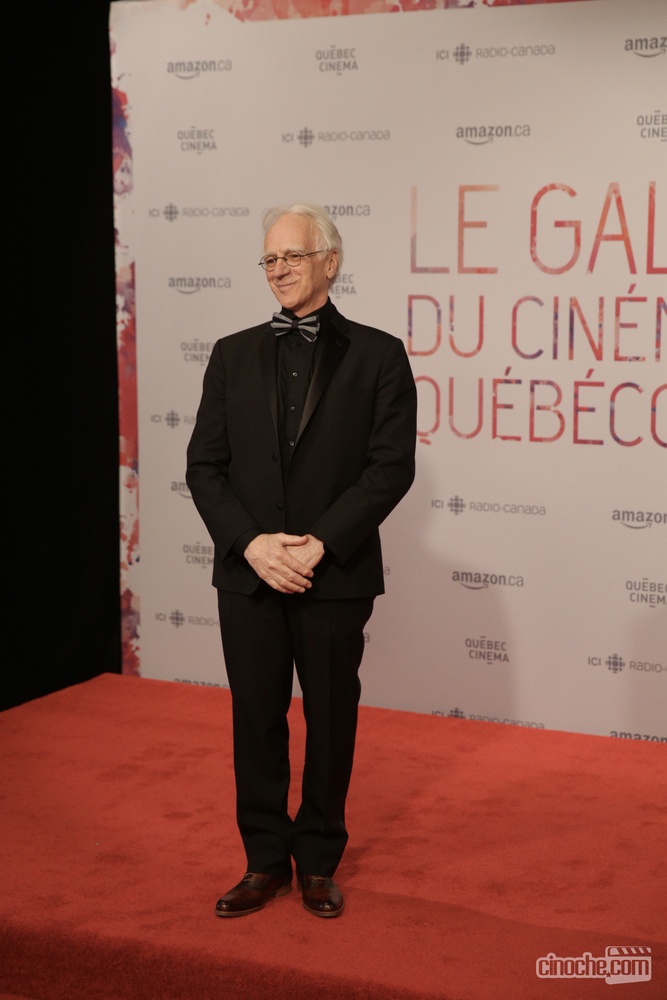 Sur le tapis rouge de Gala du cinéma Québécois