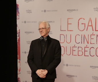 Sur le tapis rouge de Gala du cinéma Québécois