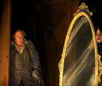 Une scène du film L'homme qui rit