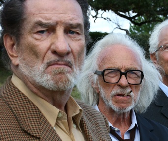 Une scène du film Les vieux fourneaux