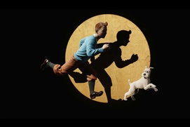 Pré-affiche du film The Adventures of Tintin: The Secret of the Unicorn