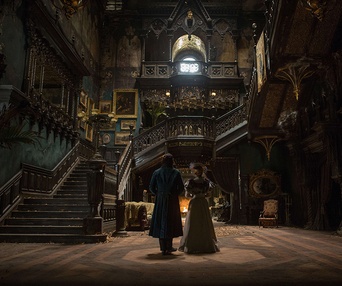 Une scène du film Crimson Peak