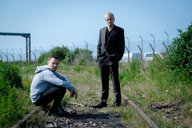 Une scène du film T2: Trainspotting Une scène du film T2: Trainspotting