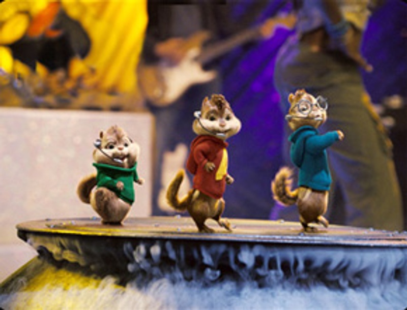Une scène de Alvin et les Chipmunks
