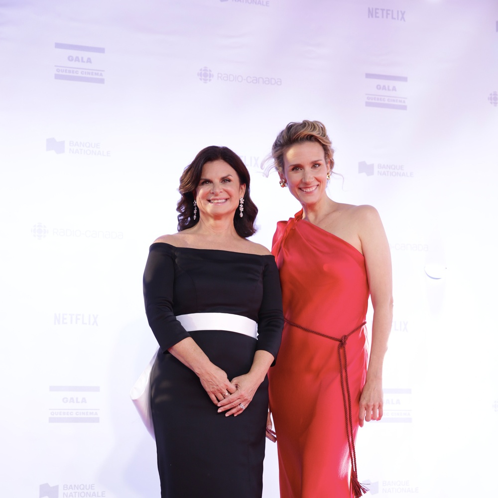 Sur le tapis rouge du Gala Québec Cinéma 2018