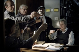 Une scène du film Footnote