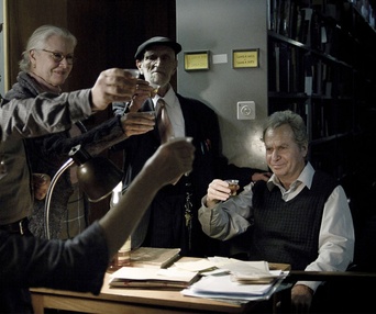 Une scène du film Footnote