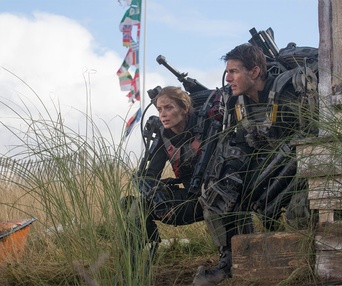 Une scène du film Edge of Tomorrow