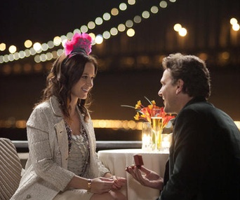 Une scène du film The Five-Year Engagement