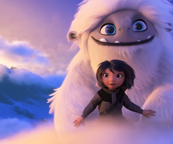 Une scène du film Abominable