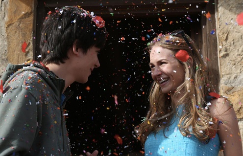 Une scène du film The Space Between Us