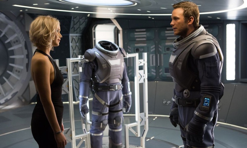 Découvrez la bande-annonce officielle de Passengers avec Chris Pratt et Jennifer Lawrence