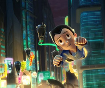 Scène du film Astro Boy