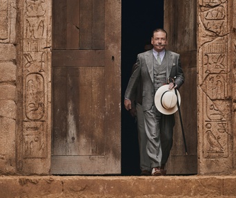 Une scène du film Death on the Nile