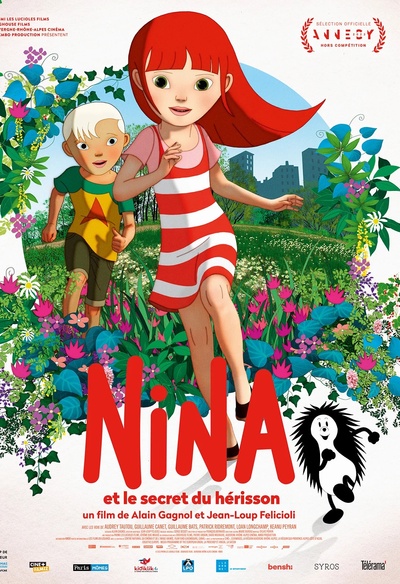 Affiche du film Nina et le secret du hérisson