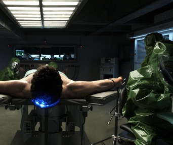 Une scène du film Fantastic Four