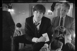 Une scène du film Beatles '64