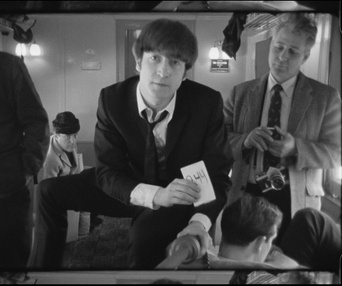 Une scène du film Beatles '64