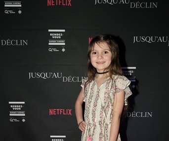 Tapis rouge de la première du film Jusqu'au déclin