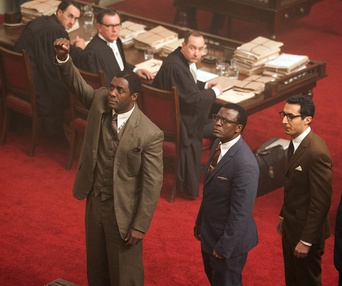 Une scène du film Mandela: Long Walk to Freedom