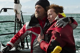 Une scène du film En solitaire