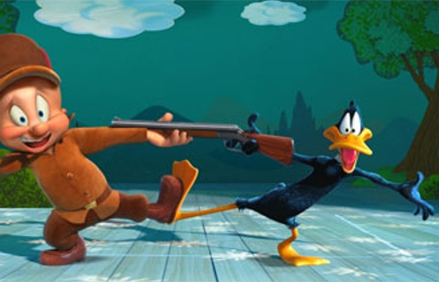 Une scène du court métrage Daffy's Rhapsody