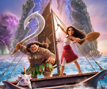 Affiche du film Moana 2