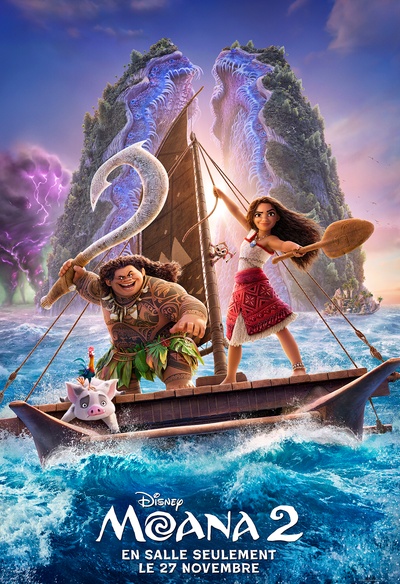 Affiche du film Moana 2
