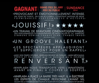 Affiche du film Whiplash