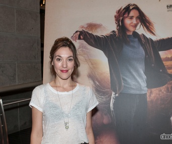 Sur le tapis rouge du film Les êtres chers